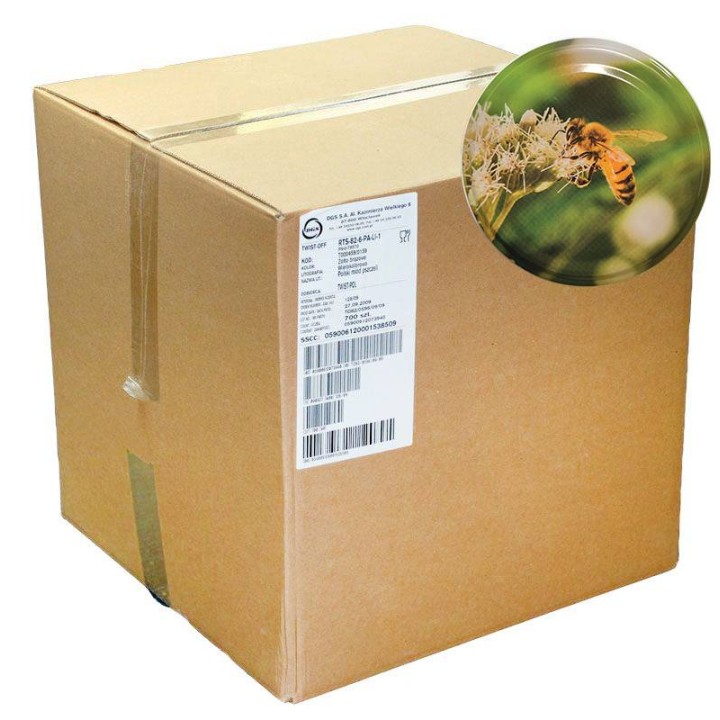 Karton zbiorczy (1310 szt.) małych nakrętek - wzór KNM96