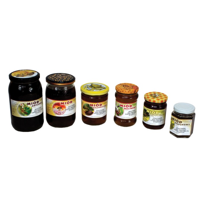 Paczka etykiet na miód gryczany (100szt) - wzór E1102