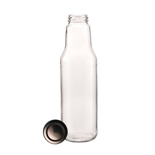 Butelka sok 750 ml + nakrętka czarna