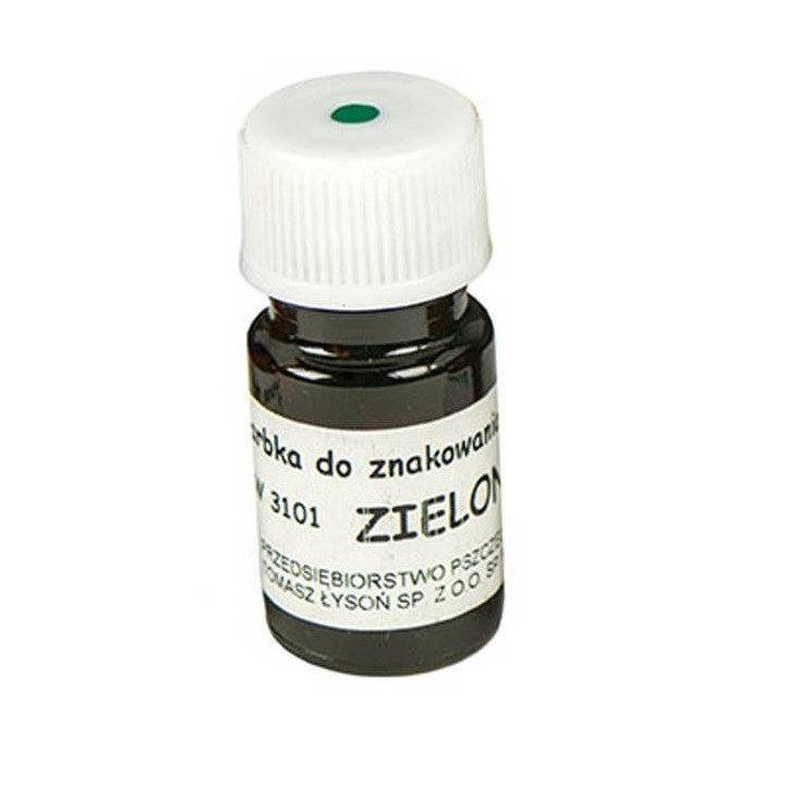 Farbka do znakowania matek - zielona (1szt) -  W3101_Z