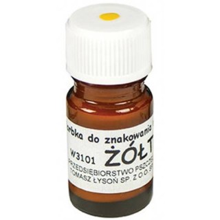 Farbka do znakowania matek - żółta (1szt) -  W3101_ZO