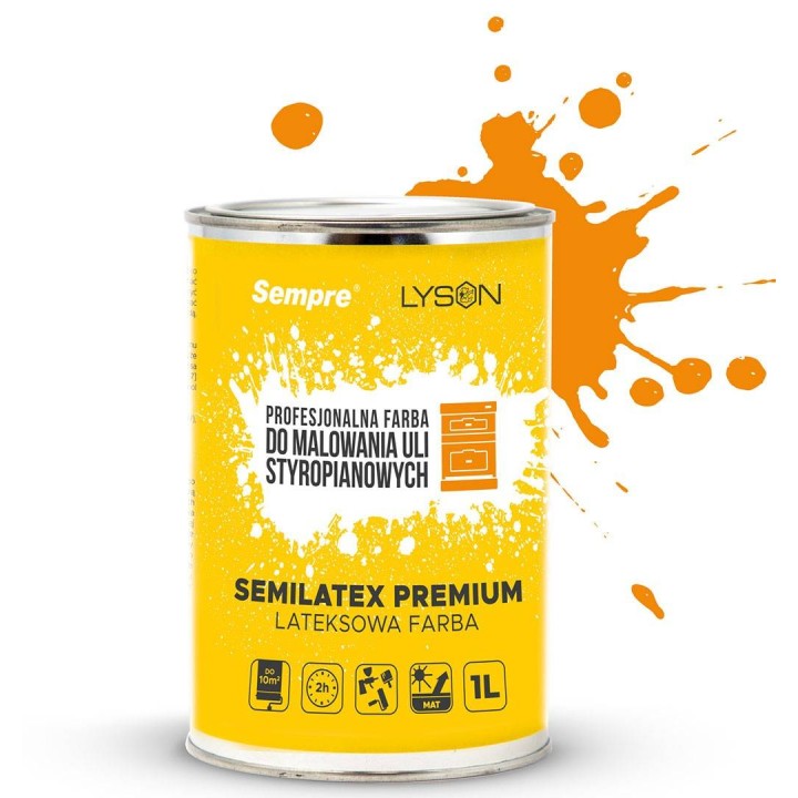 Farba do uli pomarańczowa 1 L - W5069