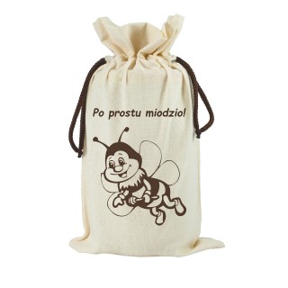 Woreczek ekologiczny prezentowy na 1 słoik 900 ml (1szt) - TE5d