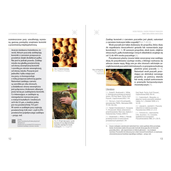 Książka "Wosk pszczeli" (Bogdan Kędzia, Elżbieta Hołderna-Kędzia) - K263
