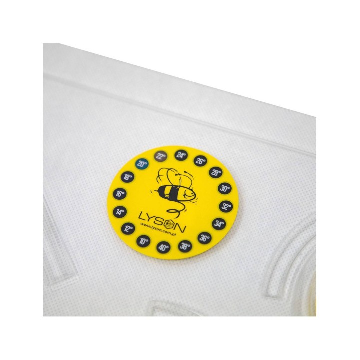 Powałka transparentna Dadant, WL 12-ramkowa, LN i Apipol, plastikowa - W102109