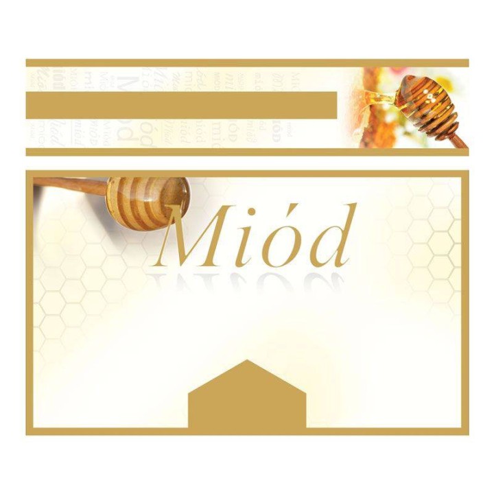 Etykieta z własnym nazwiskiem (100 szt) - wzór EN13