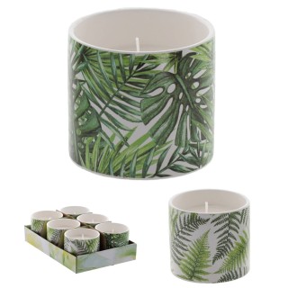 ŚWIECZKA DEKORACYJNA CITRONELLA "ERLA" 10 X 9 CM - INA7492