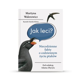 Książka o ptakach „Jak leci?” – ciekawostki o życiu ptaków M. Walerowicz