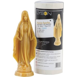 Silikonowa forma na świece - Maryja - wzór FS565