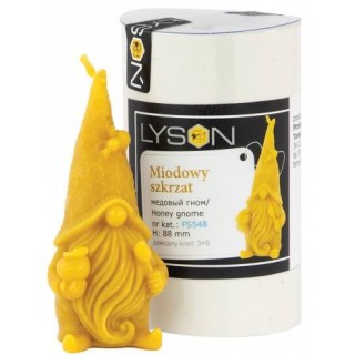 Silikonowa forma na świece - Miodowy skrzat - wzór FS548