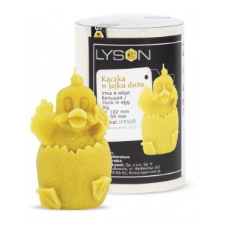 Silikonowa forma na świece - Kaczka w jajku - wzór FS528