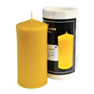 Silikonowa forma na świece - Walec duży - wzór F158