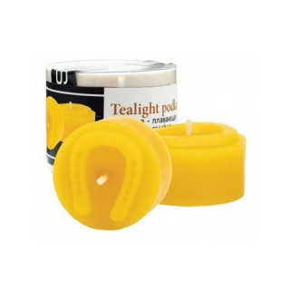 Silikonowa forma na świece - Tealight podkowa - wzór FS502