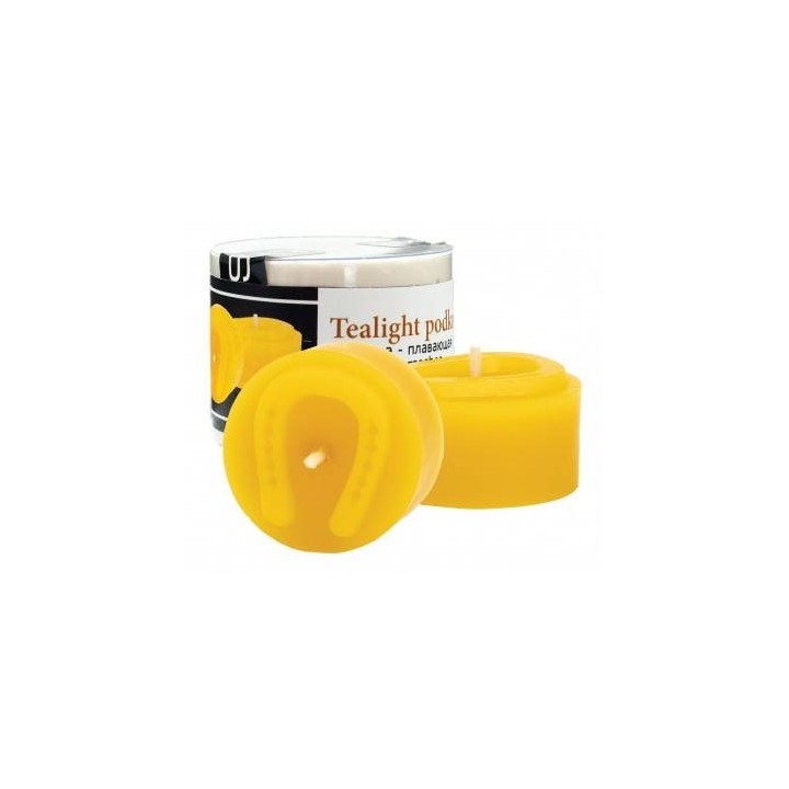 Silikonowa forma na świece - Tealight podkowa - wzór FS502