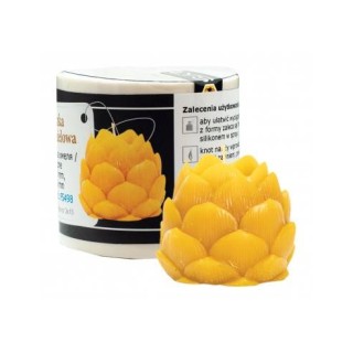 Silikonowa forma na świece - Szyszka chmielowa - wzór FS498