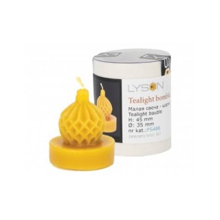 Silikonowa forma na świece - Tealight bombka - wzór FS488