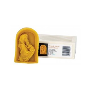 Silikonowa forma na świece - Obrazek Maryja z Dzieciątkiem - wzór FS480