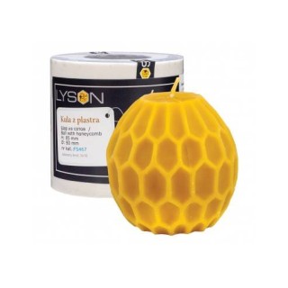 Silikonowa forma na świece - Kula z plastra - wzór FS467