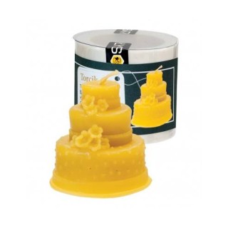 Silikonowa forma na świece - Torcik - wzór FS457