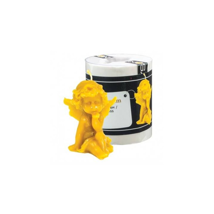 Silikonowa forma na świece - Amorek z całusem - wzór FS447