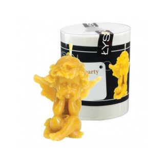 Silikonowa forma na świece - Amorek podparty - wzór FS446