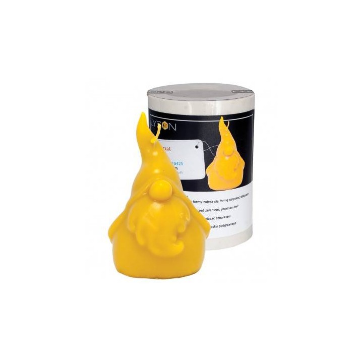 Silikonowa forma na świece - Skrzat - wzór FS425