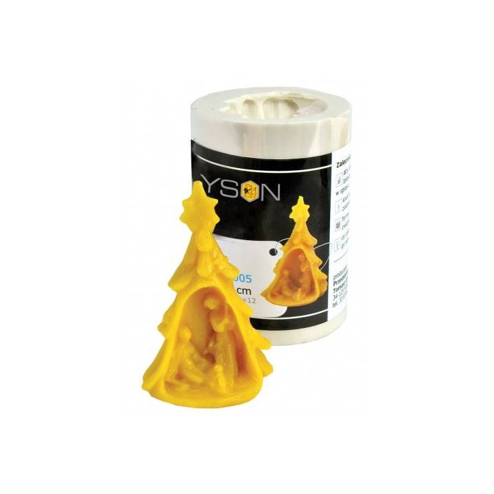 Silikonowa forma na świece - Szopka - wzór F005