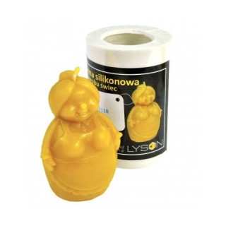 Silikonowa forma na świece - Babcia - wzór FS118