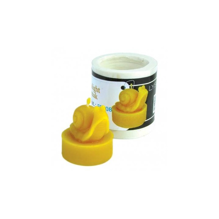 Silikonowa forma na świece - Tealight ślimak - wzór FS108