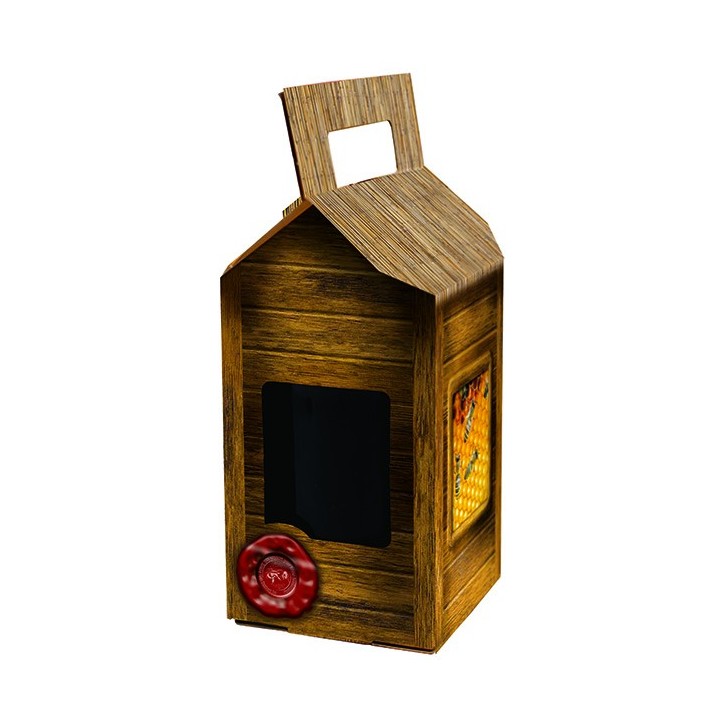 Pudełko Ozdobne na 1 słoik 900ml (10szt) - P1B