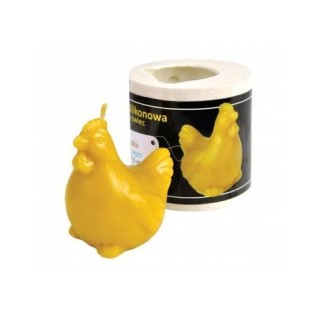 Silikonowa forma na świece - Kokoszka - wzór FS77