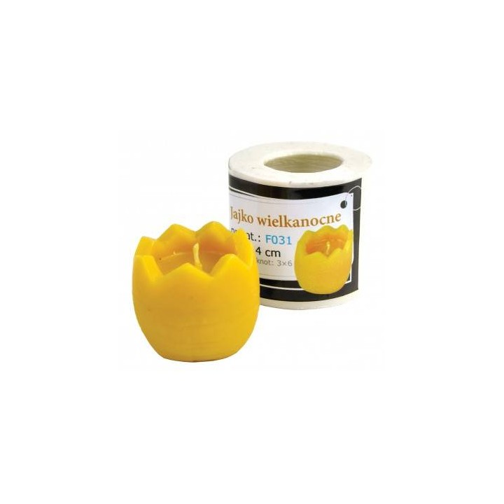 Silikonowa forma na świece - Jajko wielkanocne - wzór F031