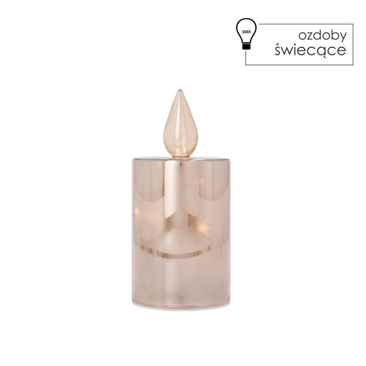 LAMPION LED - ŚWIECZKA BIAŁA