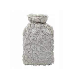 TERMOFOR GUMOWY/OGRZEWACZ 2L W POKROWCU WZORKI SZARY 1633