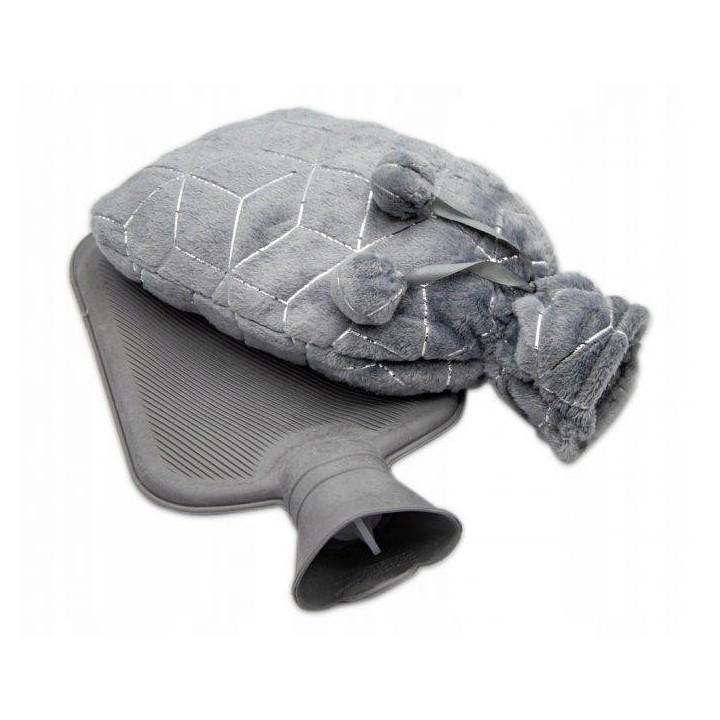 TERMOFOR GUMOWY/OGRZEWACZ 2L W POKROWCU WZORKI SZARY 1633