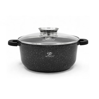 GARNEK MARMURKOWY Z POKRYWĄ I AROMATYZEREM 24CM Z/P MH-017