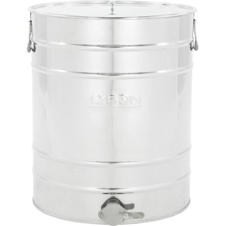 Odstojnik nierdzewny 30 l / ~40 kg, zawór nierdzewny 6/4", uchwyty  – CLASSIC