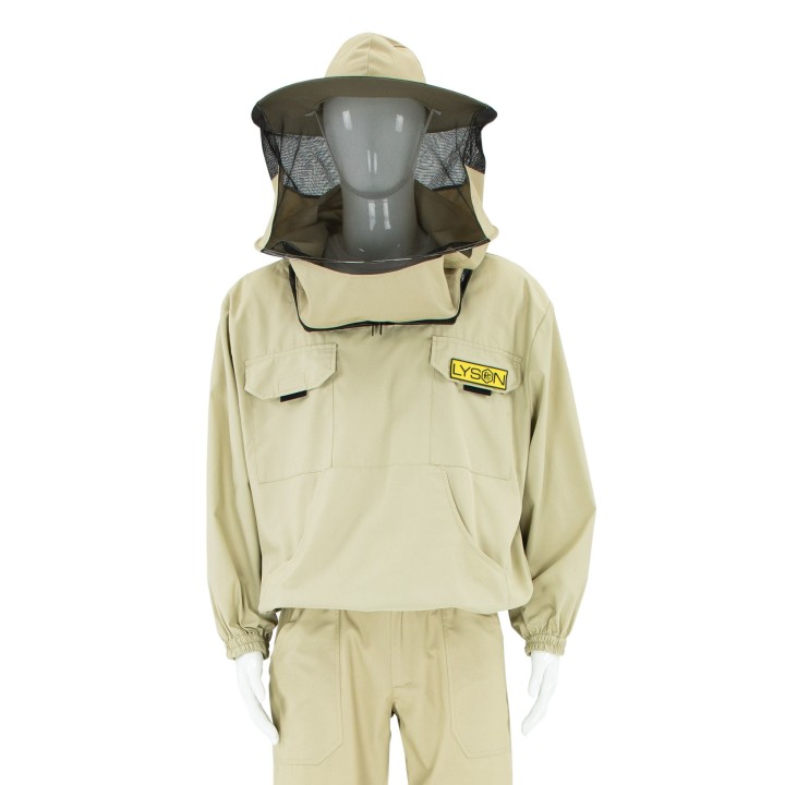 Bluza pszczelarska z kapeluszem bez zamka - M6001