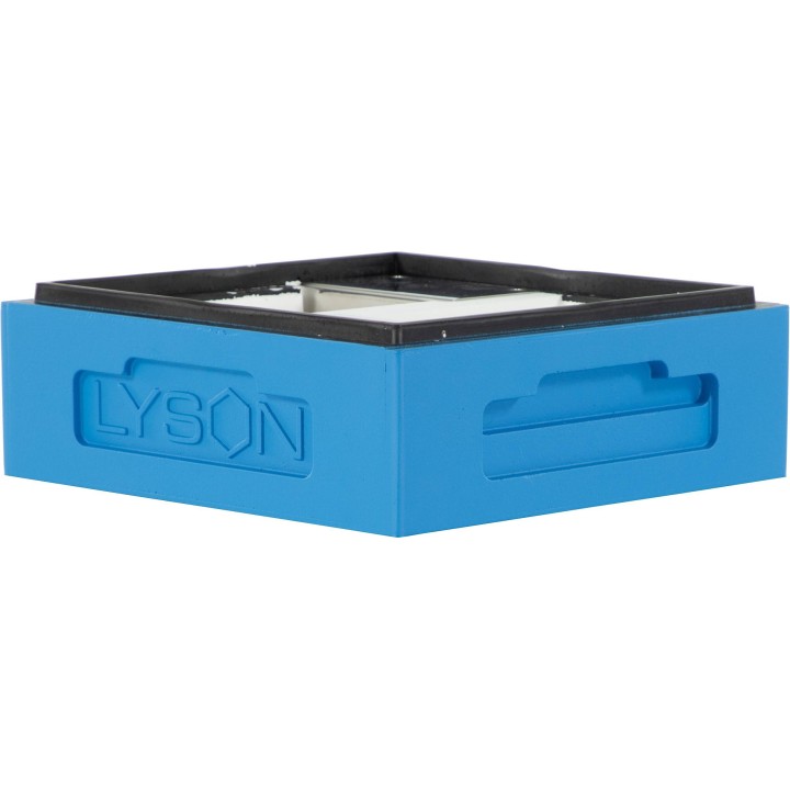 Mini podkarmiaczka do mini ula WL, Dadant CLASSIC na ramki modułowe, malowana (niebieski) - W15C_N