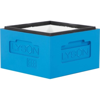 Mini korpus do mini ula Dadant CLASSIC na ramki modułowe, wys. 145 mm, malowany (niebieski) - W13C_N