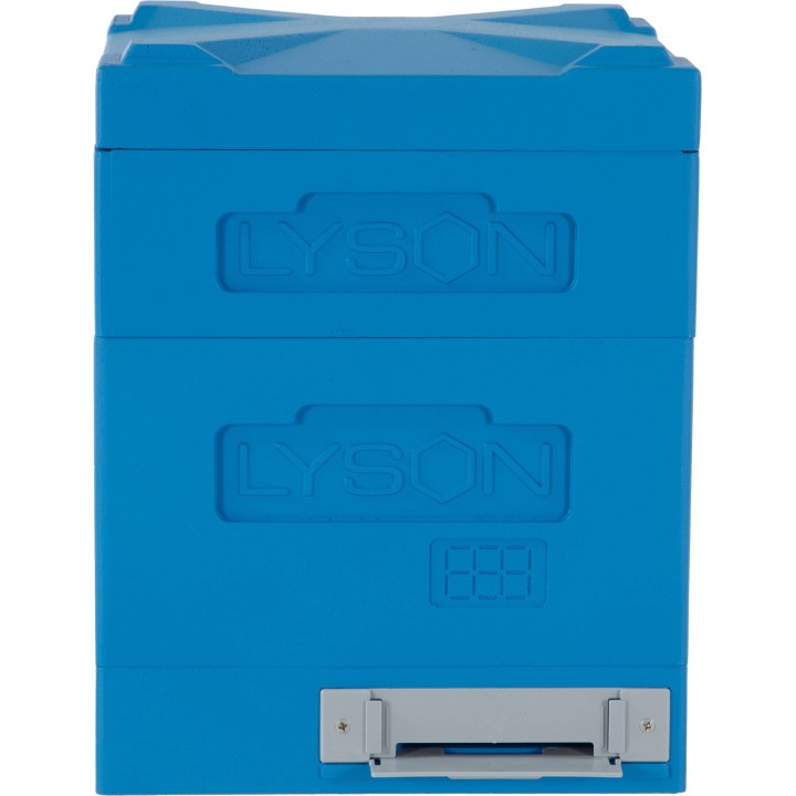 Mini ul Dadant CLASSIC na ramki modułowe, wys. 145 mm, malowany niebieski