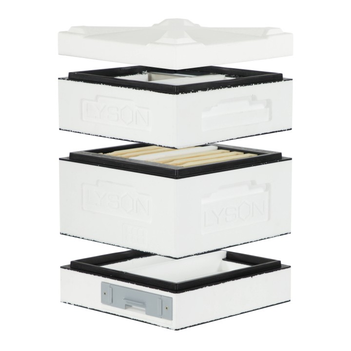 Mini ul WL CLASSIC na ramki modułowe, wys. 130 mm, niemalowany