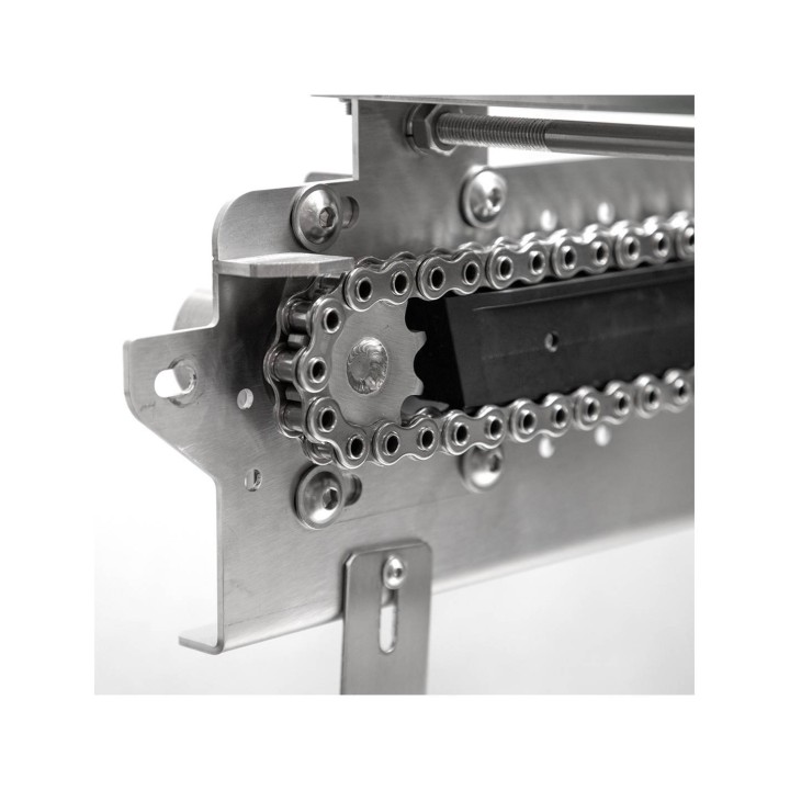 Stół do odsklepiania z odsklepiarką, podajnikiem łańcuchowym, 230V, obieg zamknięty, stelaż 1500 mm, Dadant - PREMIUM