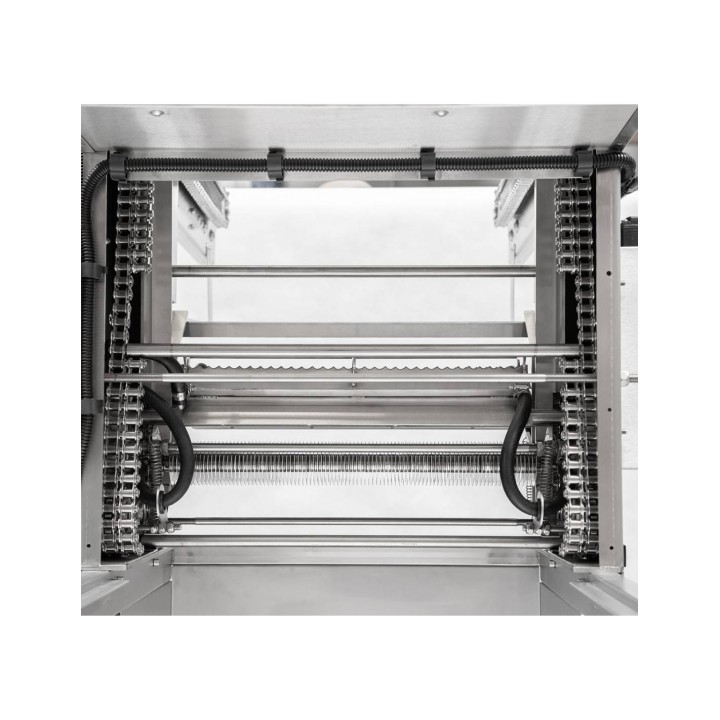 Stół do odsklepiania z odsklepiarką, podajnikiem łańcuchowym, 230V, obieg zamknięty, stelaż 1500 mm, Dadant - PREMIUM