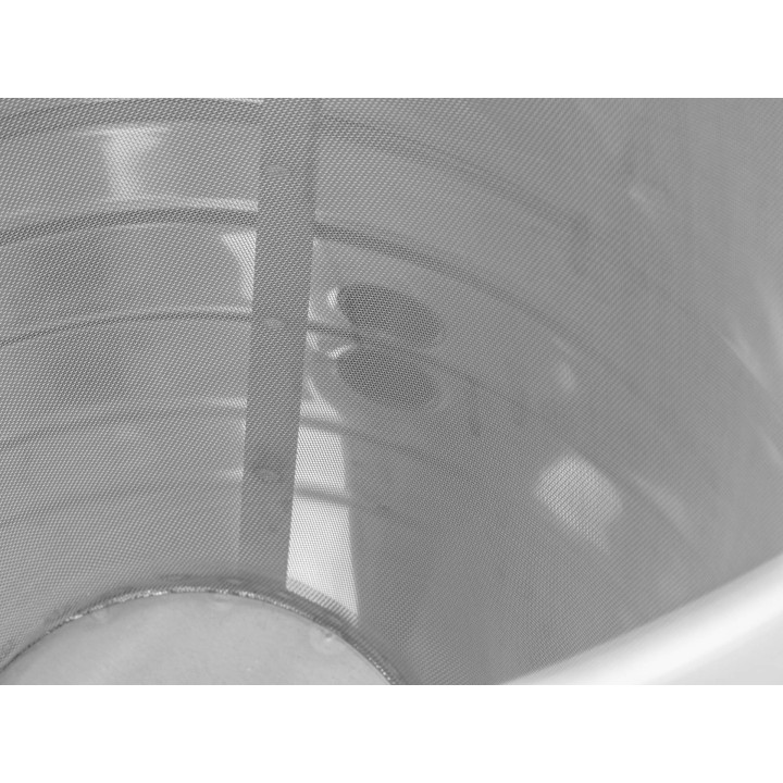 Odstojnik nierdzewny 150 l z sitem stożkowym