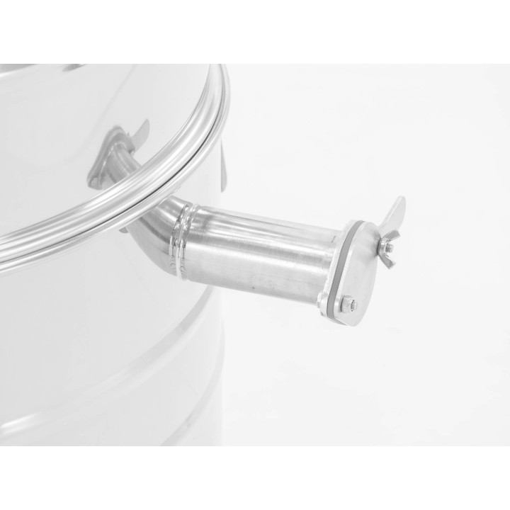 Odstojnik nierdzewny 50 l z sitem stożkowym