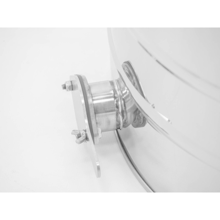 Odstojnik nierdzewny 50 l z sitem stożkowym