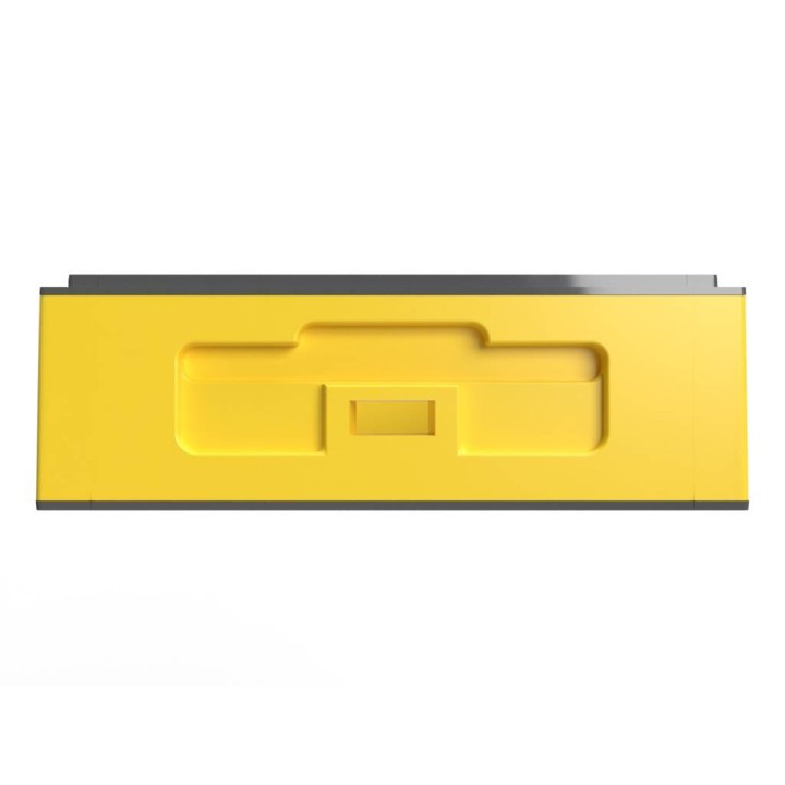 Korpus Wielkopolski 1/2 OPTIMA,  nieskręcony, malowany (żółty) - W1032_O_ZO