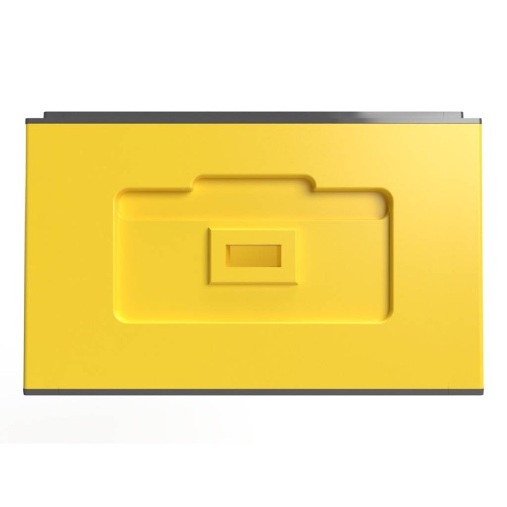 Korpus Wielkopolski OPTIMA, nieskręcony, malowany (żółty) - W1033_O_ZC