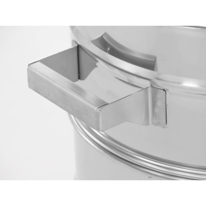 Odstojnik nierdzewny 70 l z sitem stożkowym